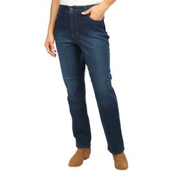 Gloria Vanderbilt Womens Short Amanda Slim Denim Jeans