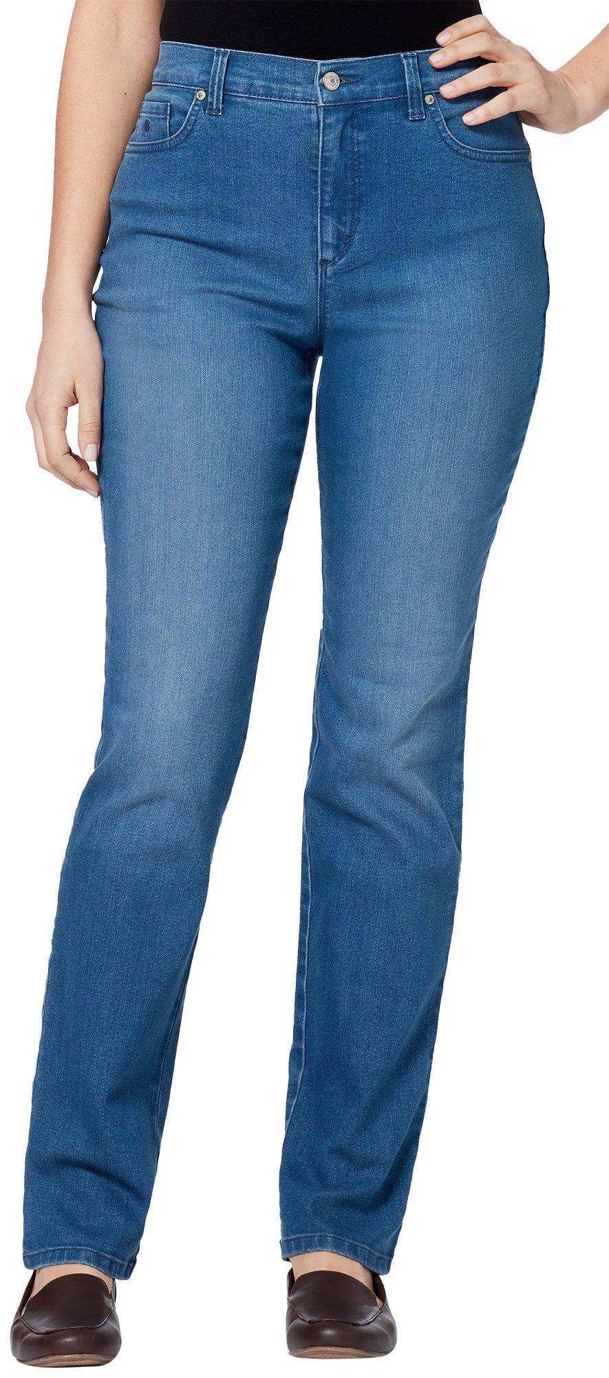 Gloria Vanderbilt Womens Tapered Leg Amanda Short Jeans
