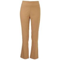 Fit Sight Womens Solid Straight Fit Pants