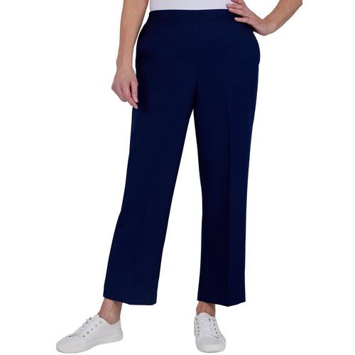 Alfred Dunner Womens Proportioned Average Studio Pant