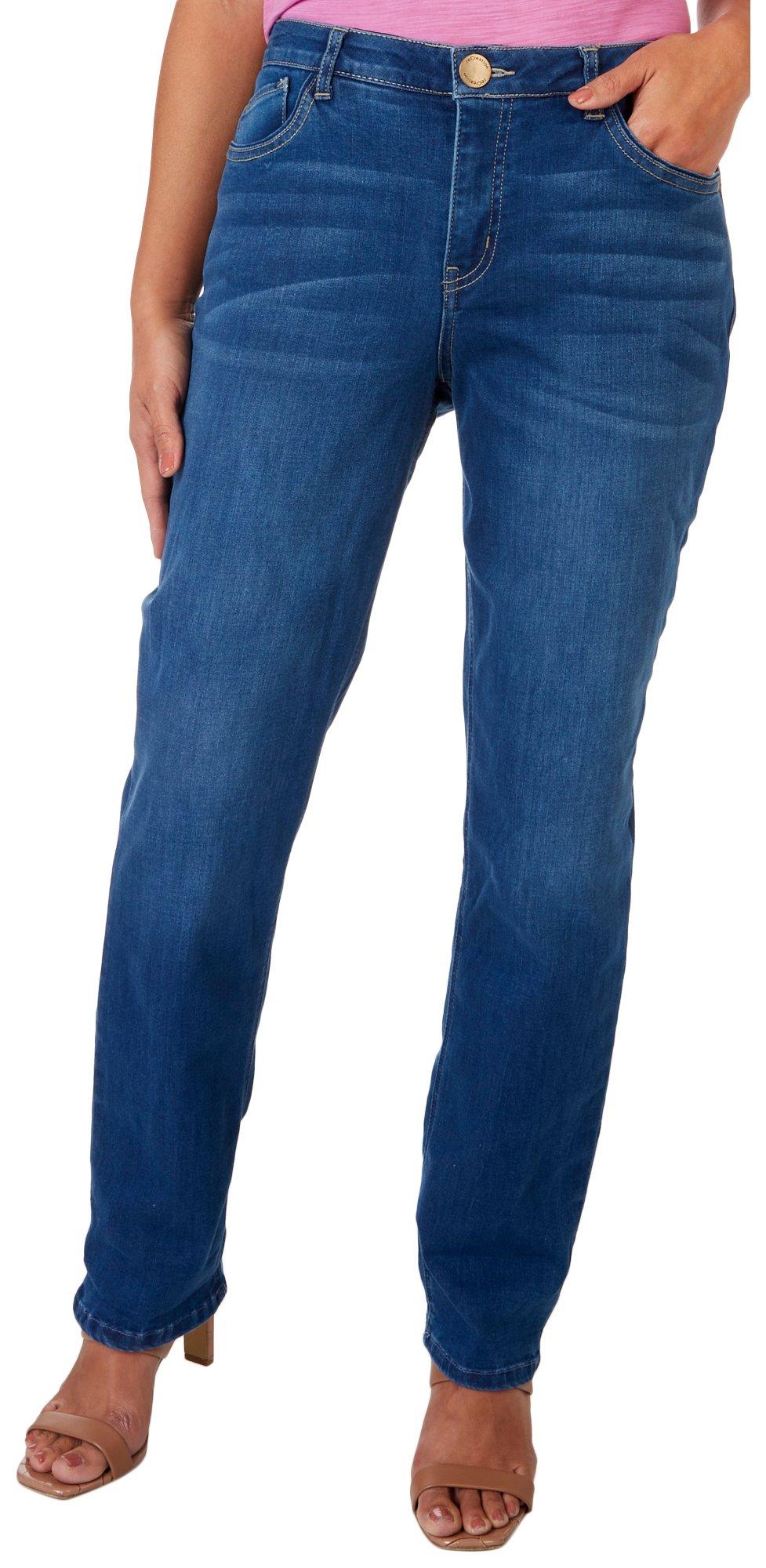 Democracy Womens 28 in. Roll Cuff Crop Jeans