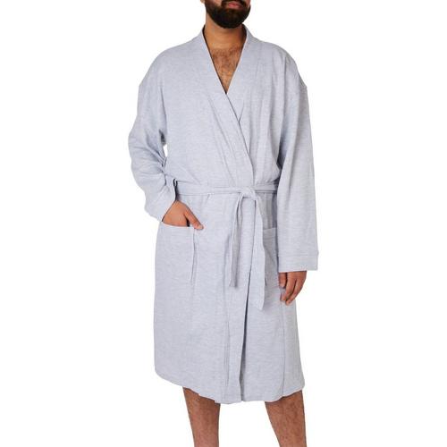 Ande Mens Cozy Thermal Sweater Robe