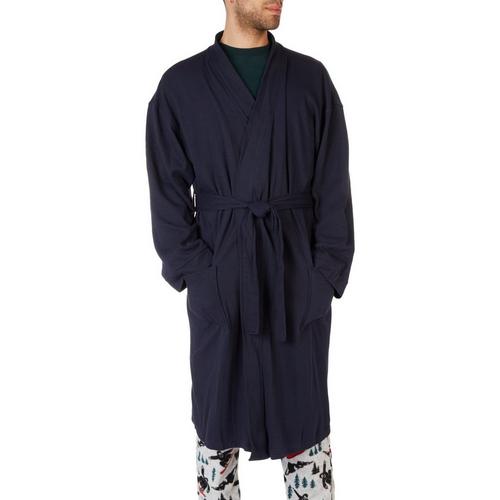 Ande Mens Textured Waffle Weave Robe