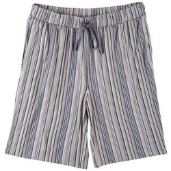 Mens Lush Luxe Vertical Stripes Pajama Shorts