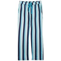 Mens Cozy Luxe Stripes Print Pajama Pants