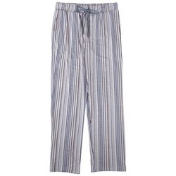 Ande Mens Cozy Luxe Verticle Stripes Print Pajama Pants