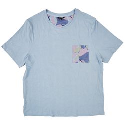 Ande Mens Stripe Print Short Sleeve Sleep T-Shirt