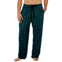 Ande Mens Lush Luxe Plaid Print Pajama Pants