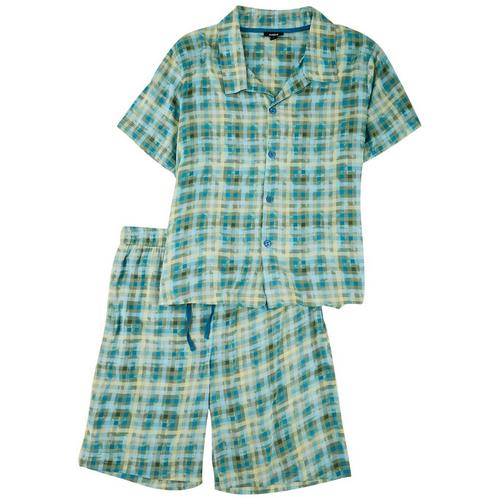 Ande Mens 2-Pc. Verticle Stripes Pajama Set