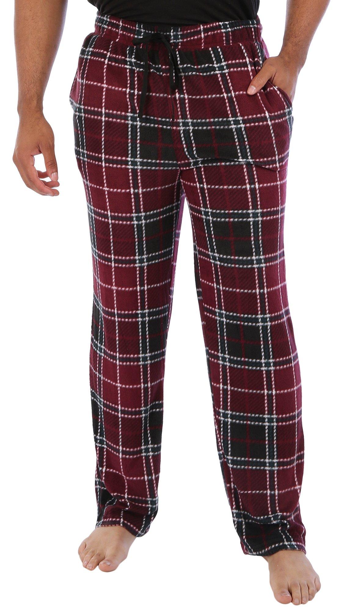 Hanes Men's Tagless Two-Piece Micro-Fleece Pajama Set : :  Clothing, Shoes & Accessories