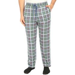 Mens Lush Luxe Plaid Print Pajama Pants