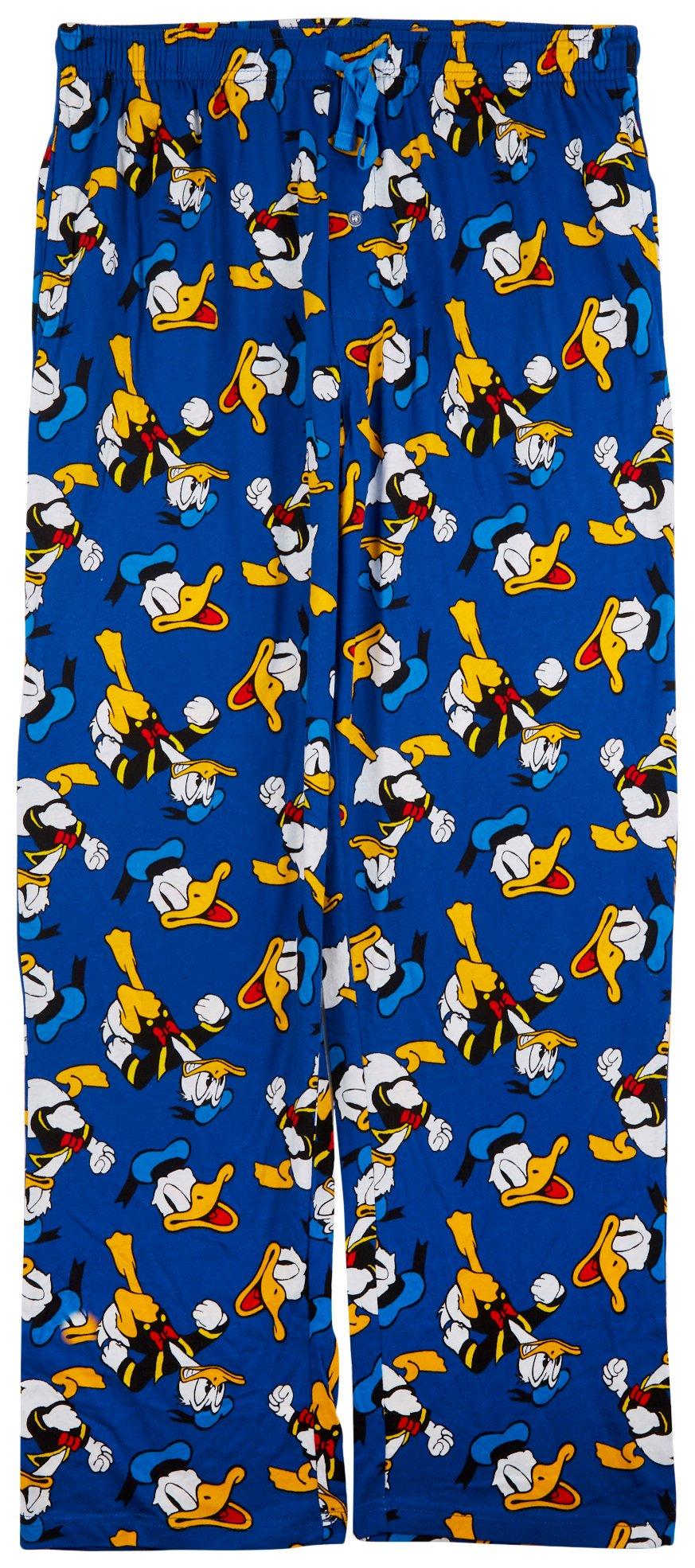 Mens Donald Duck Pajama Sleep Pants