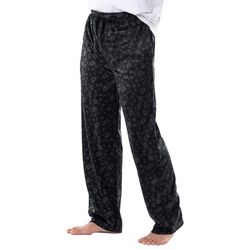 IZOD Mens Paisley Print Silky Fleece Pajama Pants