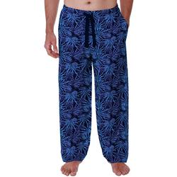 Mens Leaf Print Luxe Touch Sleep Pant