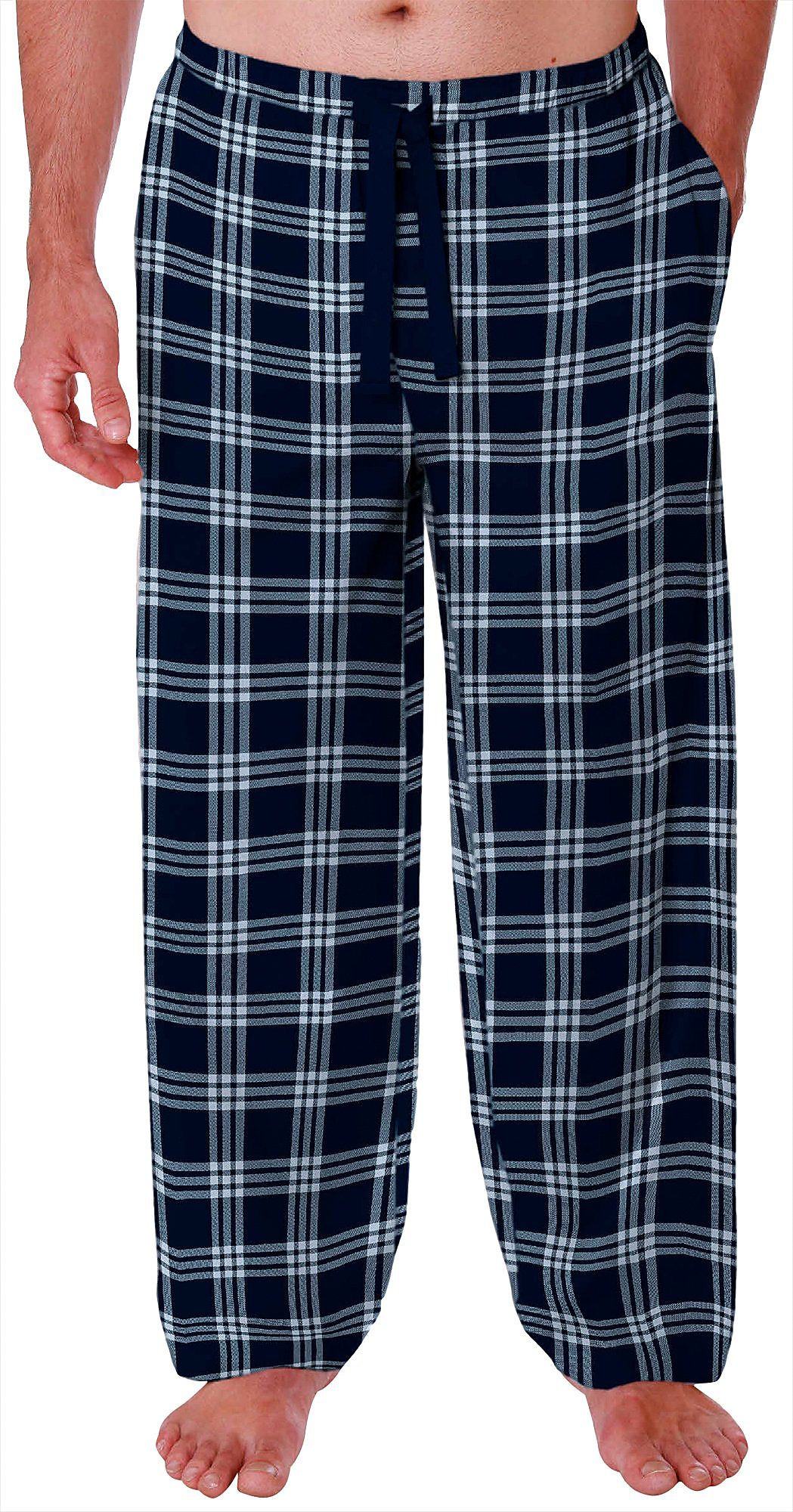 IZOD Mens Plaid Design Lite Touch Fleece Pajama Pants | eBay