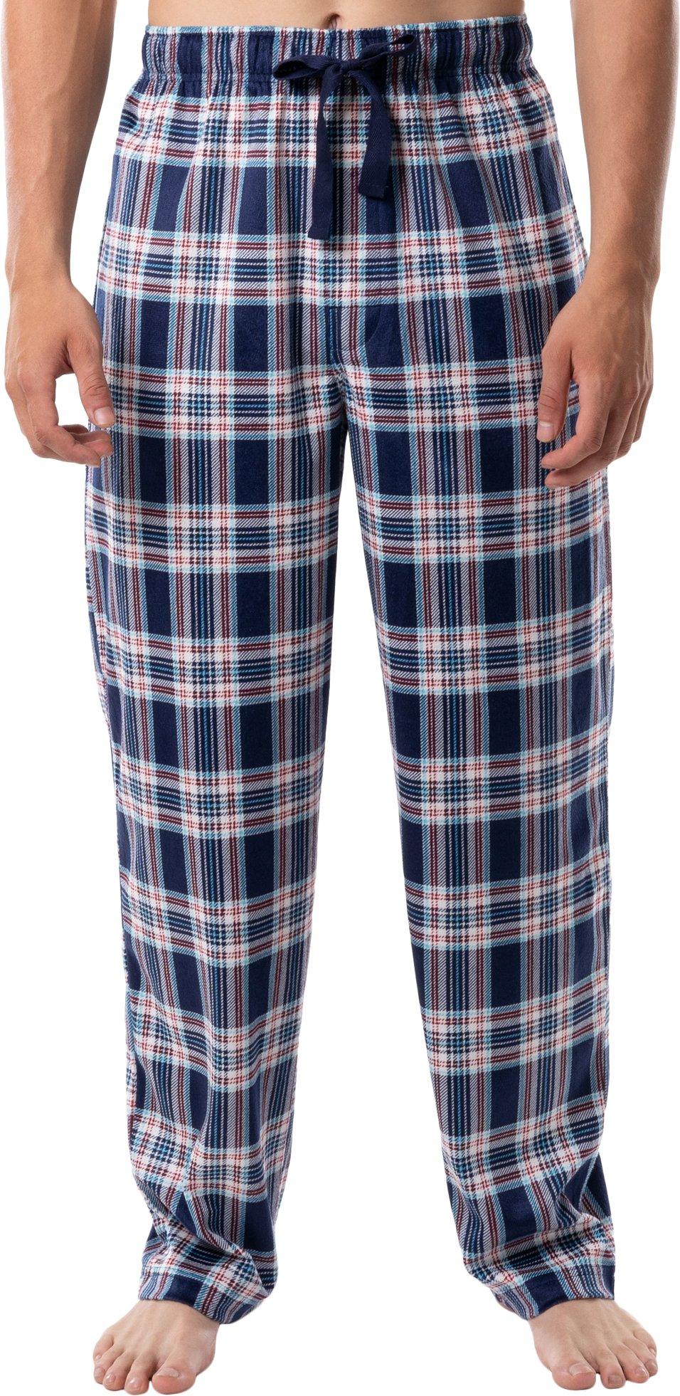 Mens Silky Fleece Sleep Bottoms