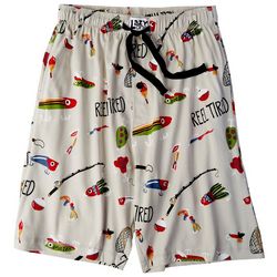 LAZY ONE Mens Reel Tired Sleep Bottoms Shorts