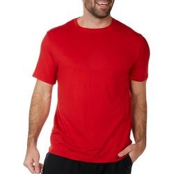 Mens Solid Sleep Short Sleeve T- Shirt