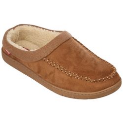 Levi's Mens Faux Suede Blanket Stitch Slippers