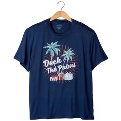 Tackle & Tides Mens Christmas Graphic  Short Sleeve T- Shirt