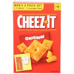 Mens Cheez-It 2 Pc Combo Lounge Pants and T Shirt