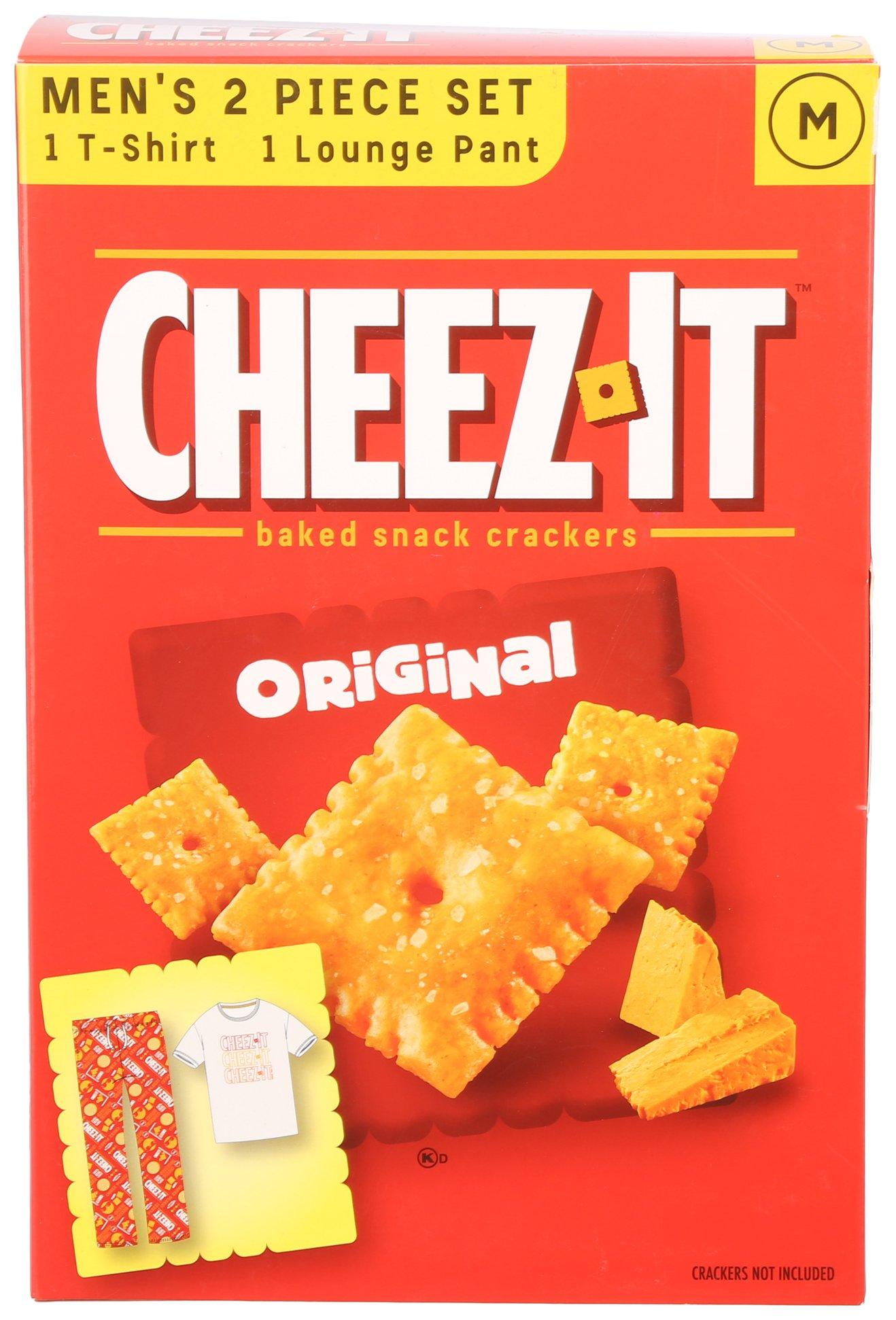 Mens Cheez-It 2 Pc Combo Lounge Pants and T Shirt