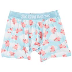 SWAG Mens Pigs Might Fly Boxer Briefs