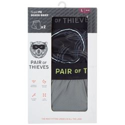 Pair of Thieves Mens 2-pk. Learning Curve Ball Boxer Briefs
