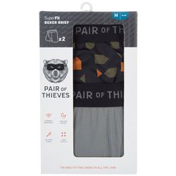 Pair of Thieves Mens 2-pk. Board Game Changer Boxer Briefs