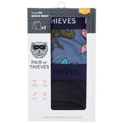 Pair of Thieves Mens 2-pk. Tap Water Park Boxer Briefs