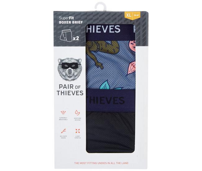 Pair of Thieves Mens 2-pk. Tap Water Park Boxer Briefs