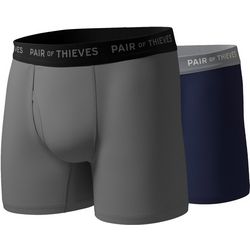 Pair of Thieves Mens 2-pk. Solid Core Briefs