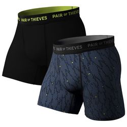 Pair of Thieves Mens 2-Pc. Superfit Performance Boxer Briefs