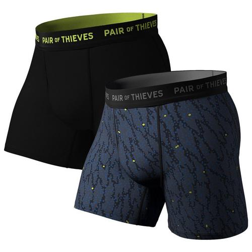 Pair of Thieves Mens 2-Pc. Superfit Performance Boxer