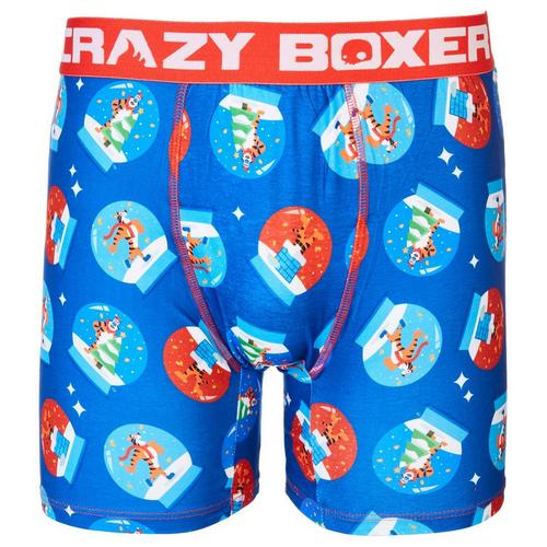 Crazy Boxer Mens Kellogg's Christmas Print Boxers