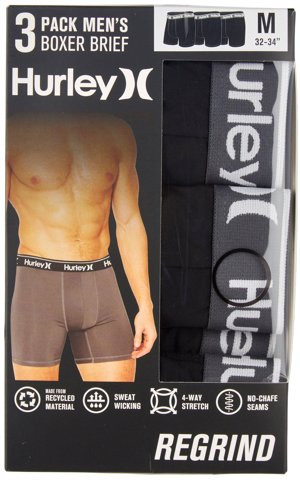 Mens 3-pk. Regrind Mixed Boxer Briefs