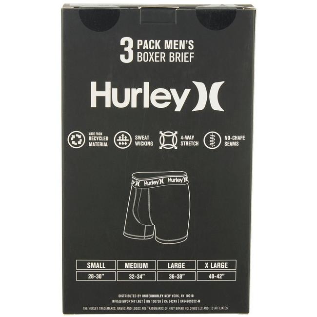 douche produceren Kast Hurley Mens 3-pk. Regrind Mixed Boxer Briefs | Bealls Florida