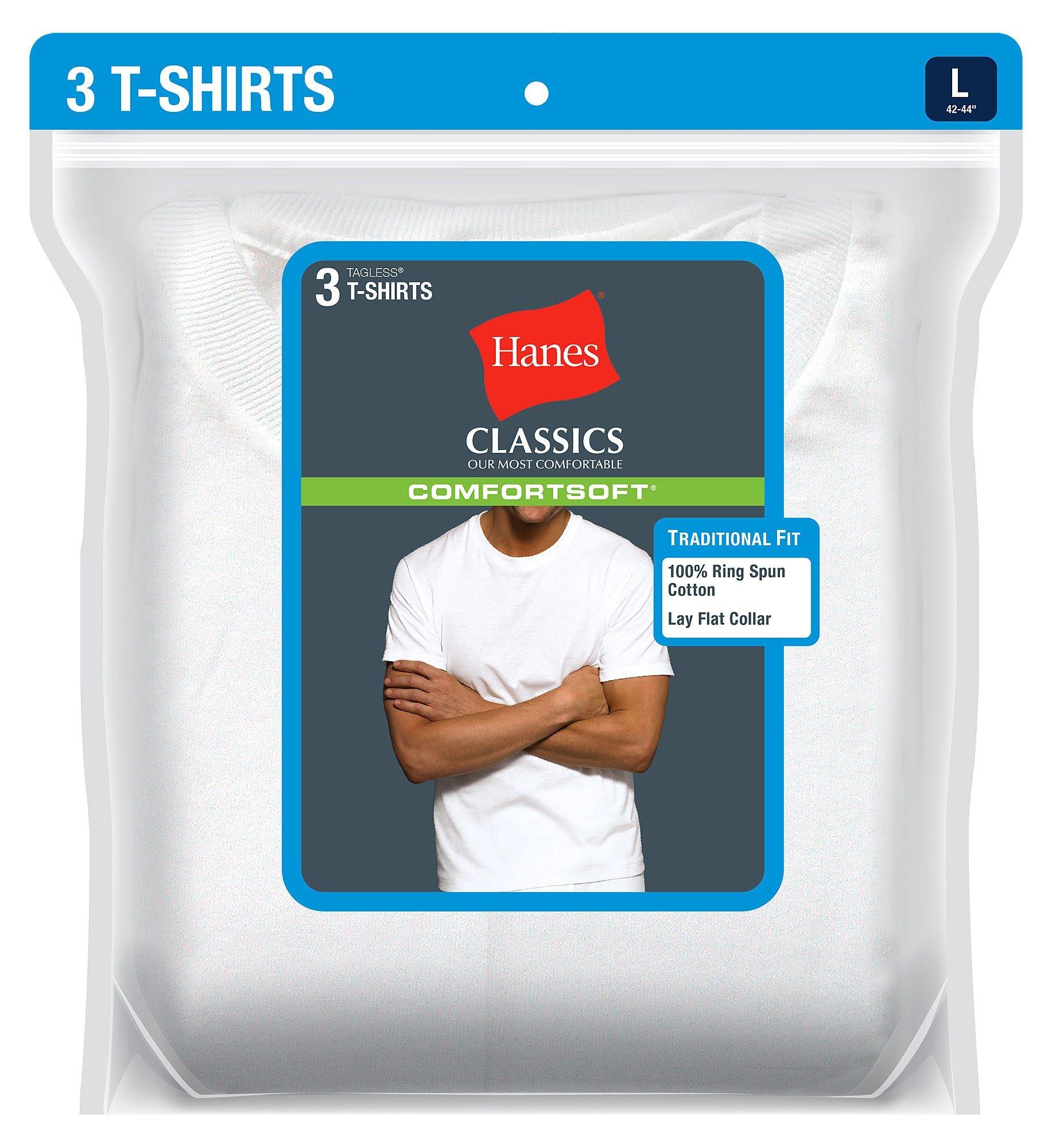 hanes classic crew neck