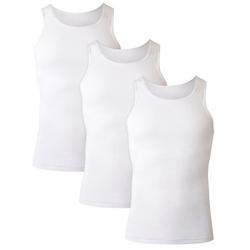 Mens 3-Pack Solid Tagless Tank Tops