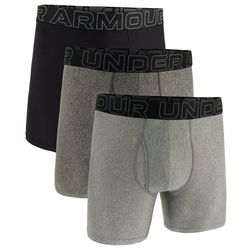Under Armour Mens 3-Pk. Solid Mix Boxer Briefs