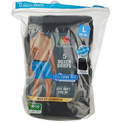 Fruit of the Loom Mens 5-pk. Cotton Boxer