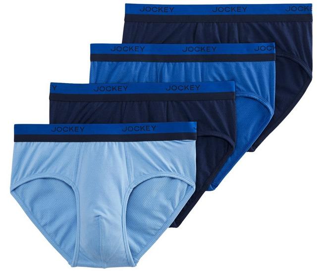 9PK Performance Mens Boxer Briefs Polyester Underwear Size Small M