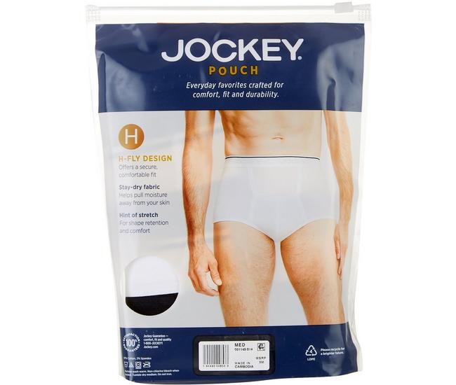 5-Pack Large Life Jockey Men's Cotton String Bikini Italy