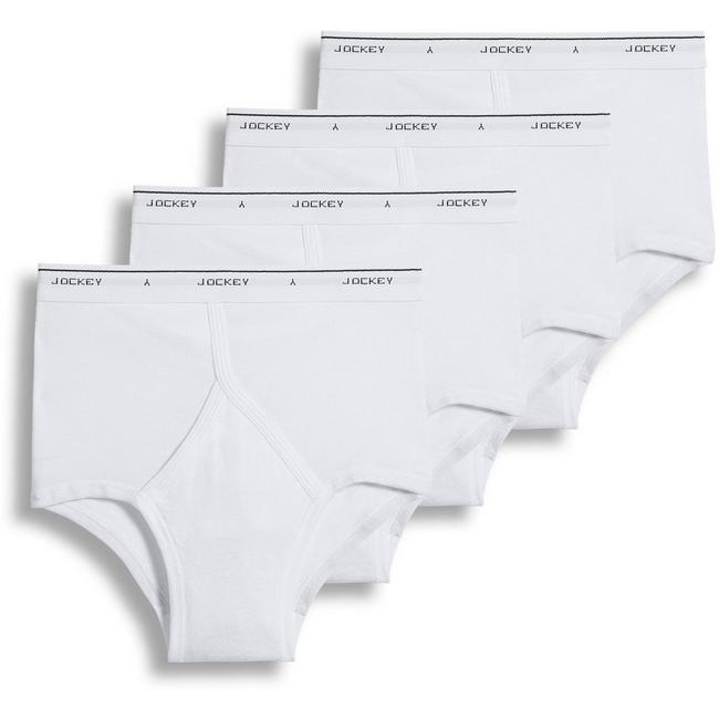 Mens 12 Pack Classic Briefs Slips Cotton Elastic Waist Underwear Pants Lot S-XXL 