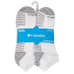 Columbia Mens 6-pk. Athletic Fashion No Show Socks