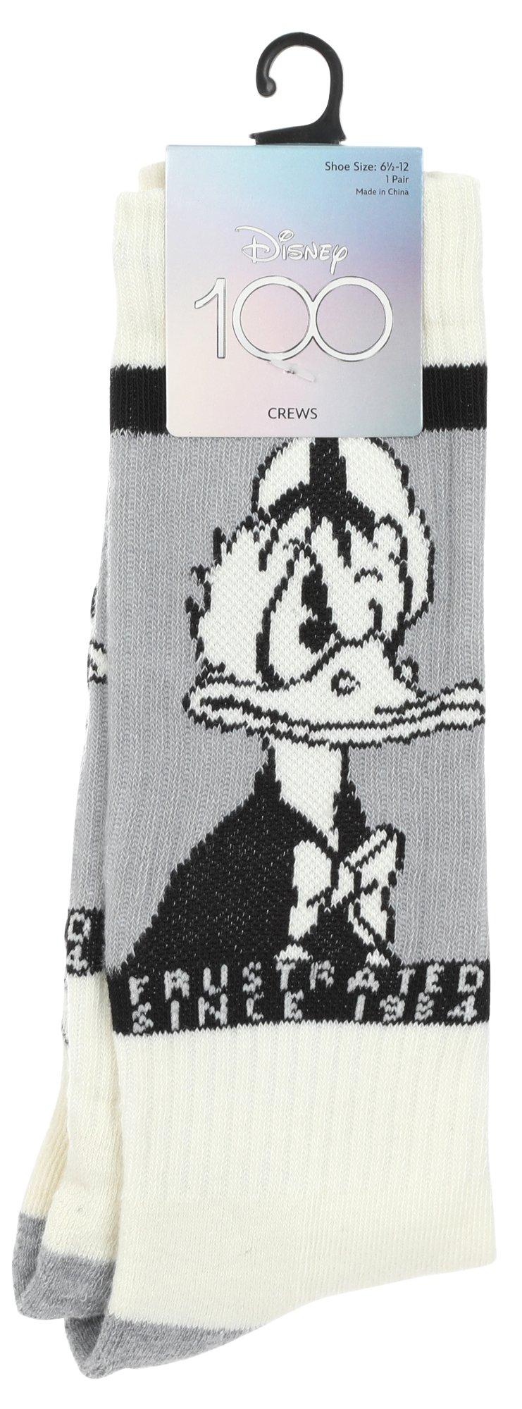 Mens Donald Duck Casual Crew Socks