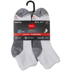 Mens 6-pk. Ultra Cushion Ankle Socks