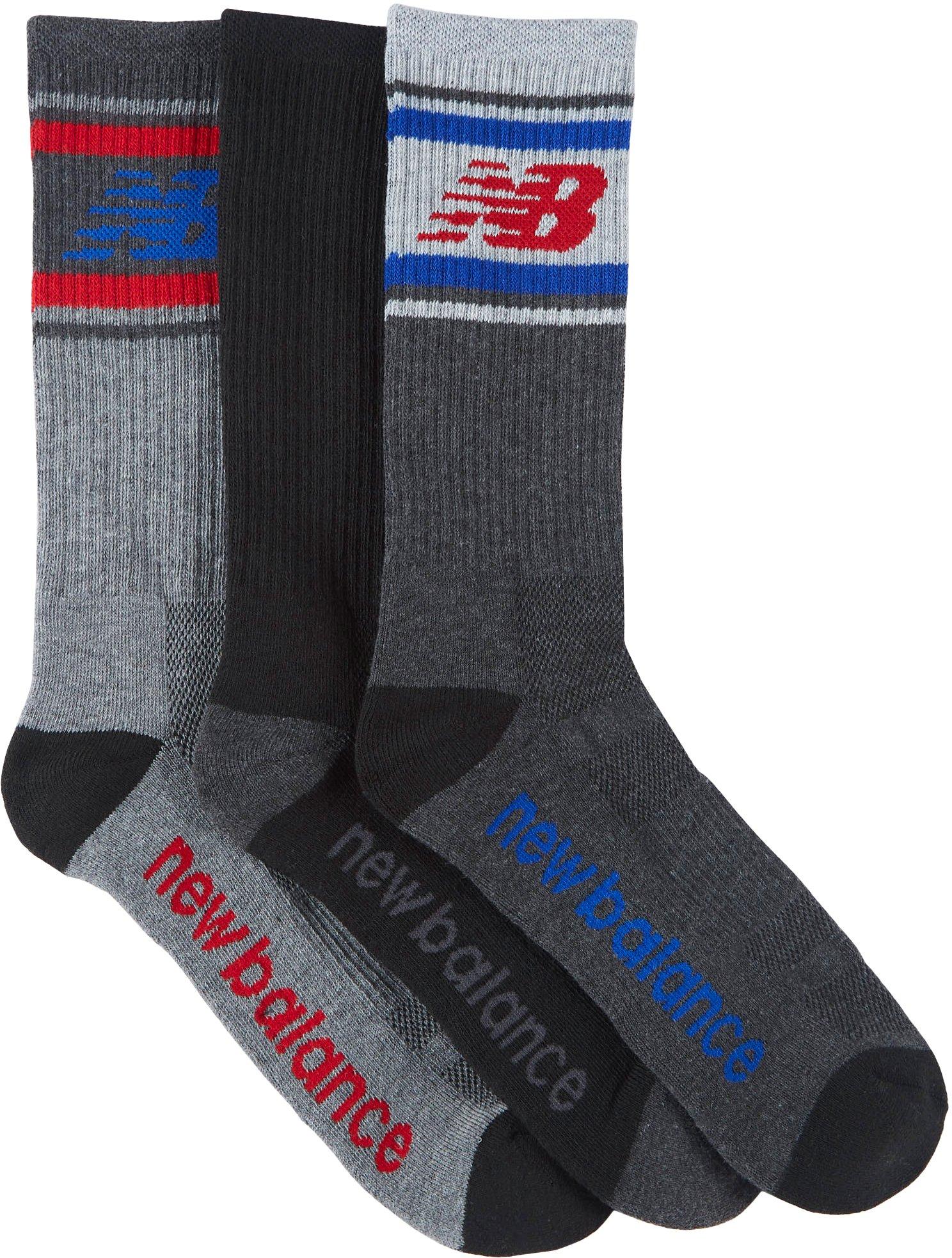 new balance grey socks