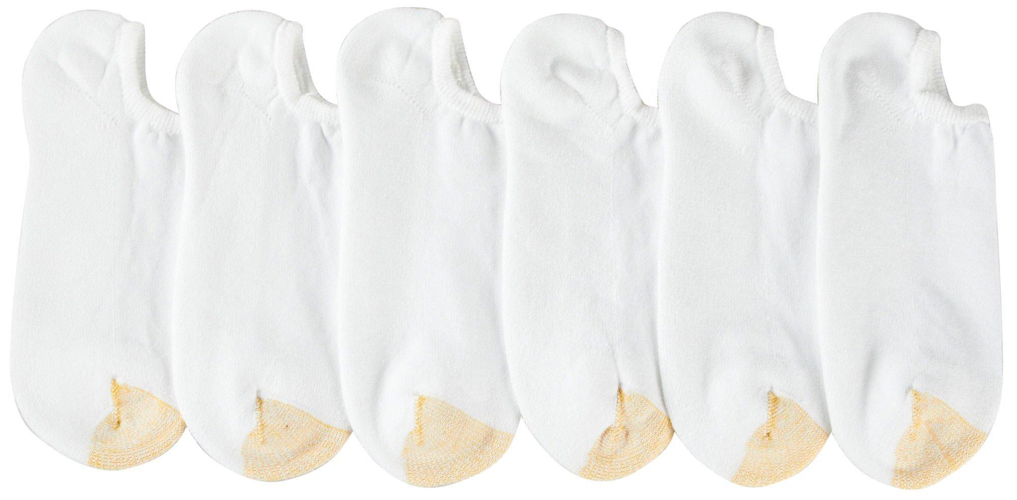 Mens 6-pk. Cotton Footie Socks