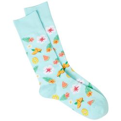 Davco Mens Hibiscus & Fruit Socks